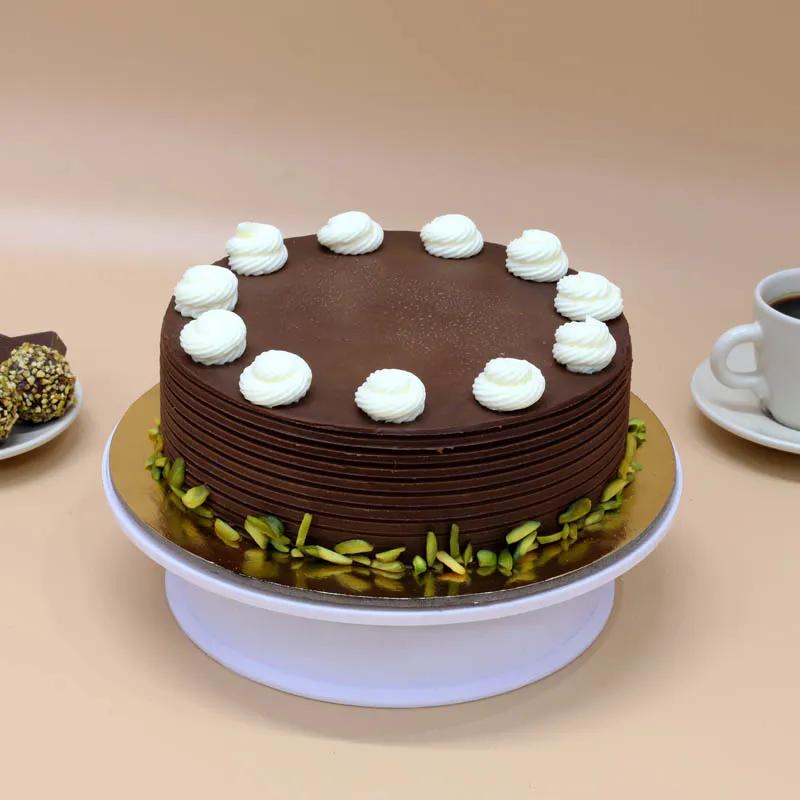 12 Portion Chocolate Pistachio Cake