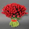 Love 101 Red Tulips