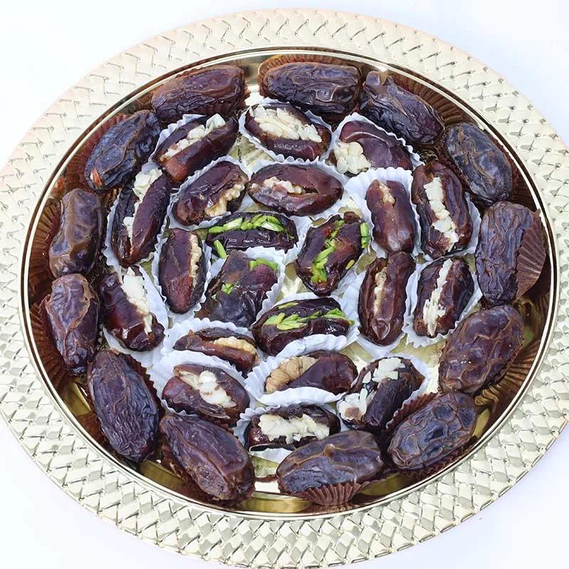 Assorted Stuffed Dates in Round Tray