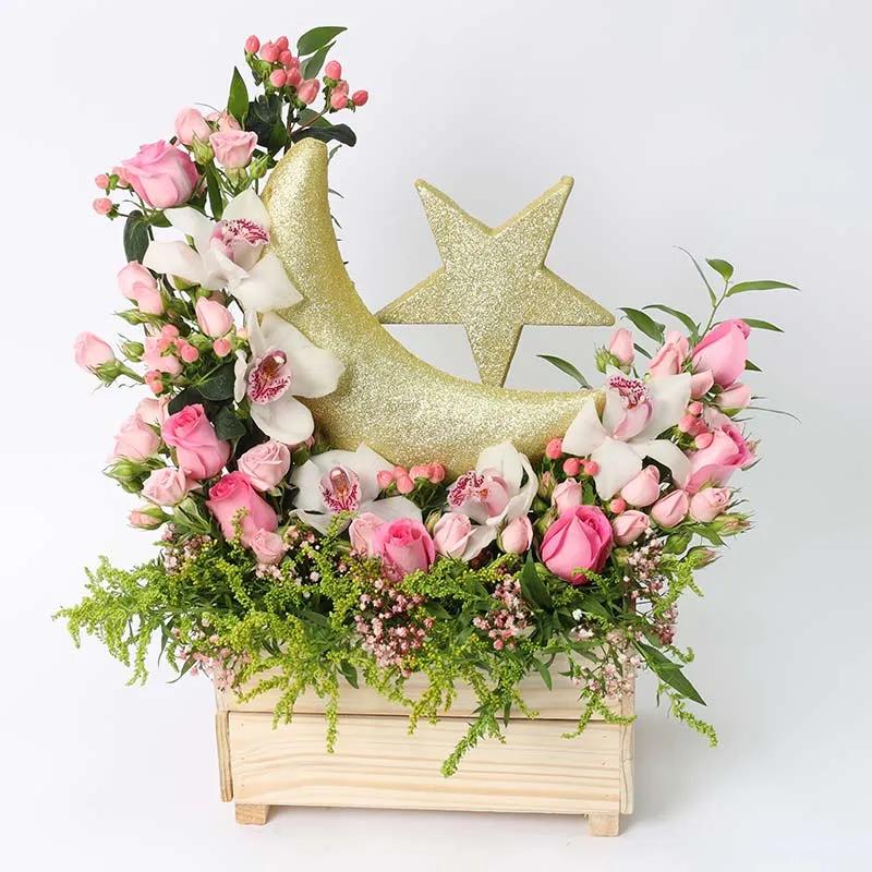 Auspicious Floral Wishes Pink