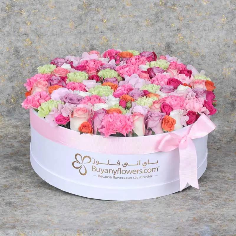 Beautiful Lady Flower Box