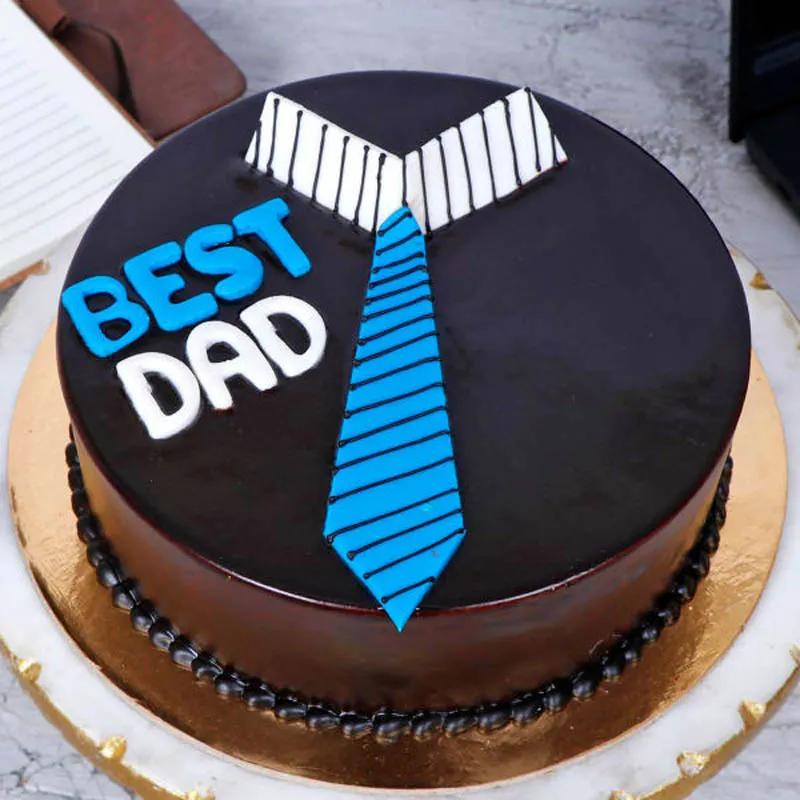 Best Dad Chocolate Cake 8 Portion