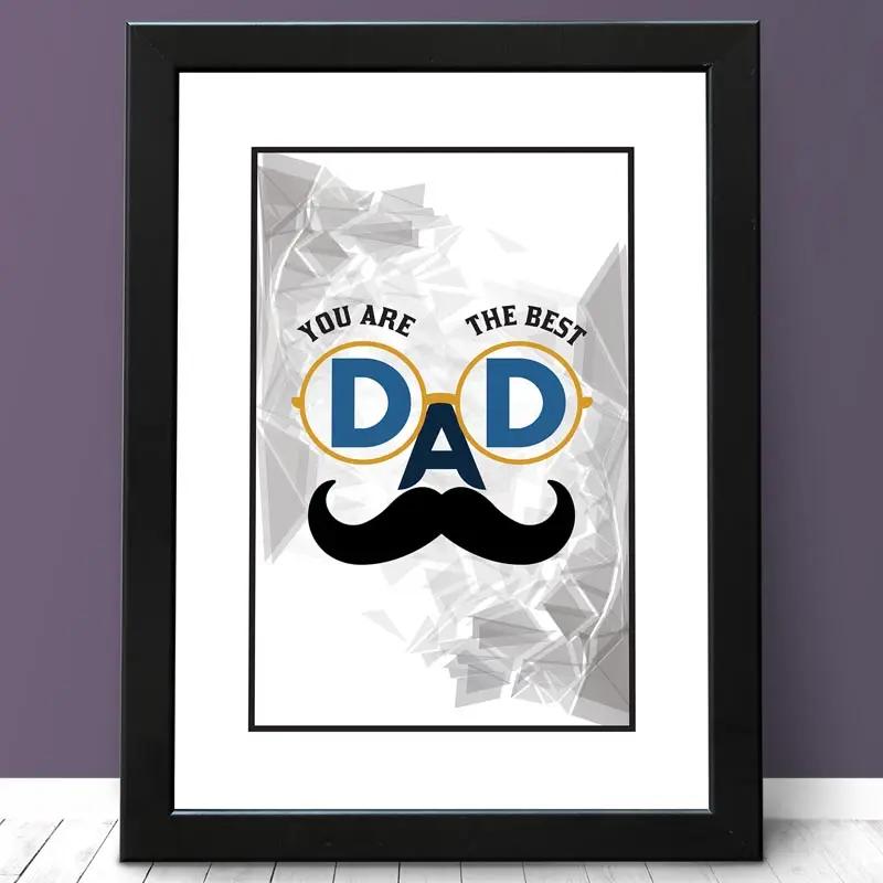 The Best Dad Photo Frame