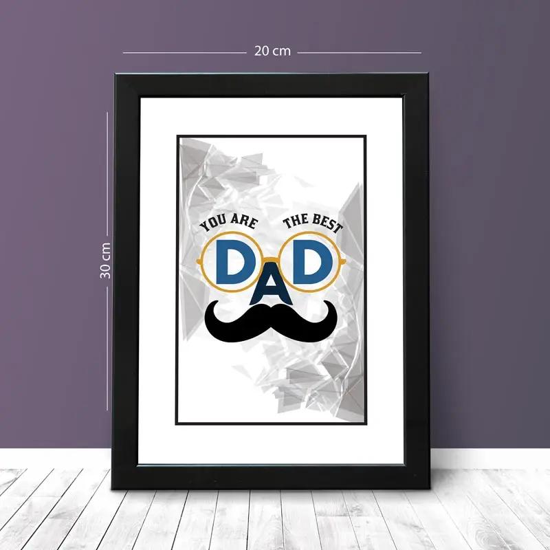 The Best Dad Photo Frame