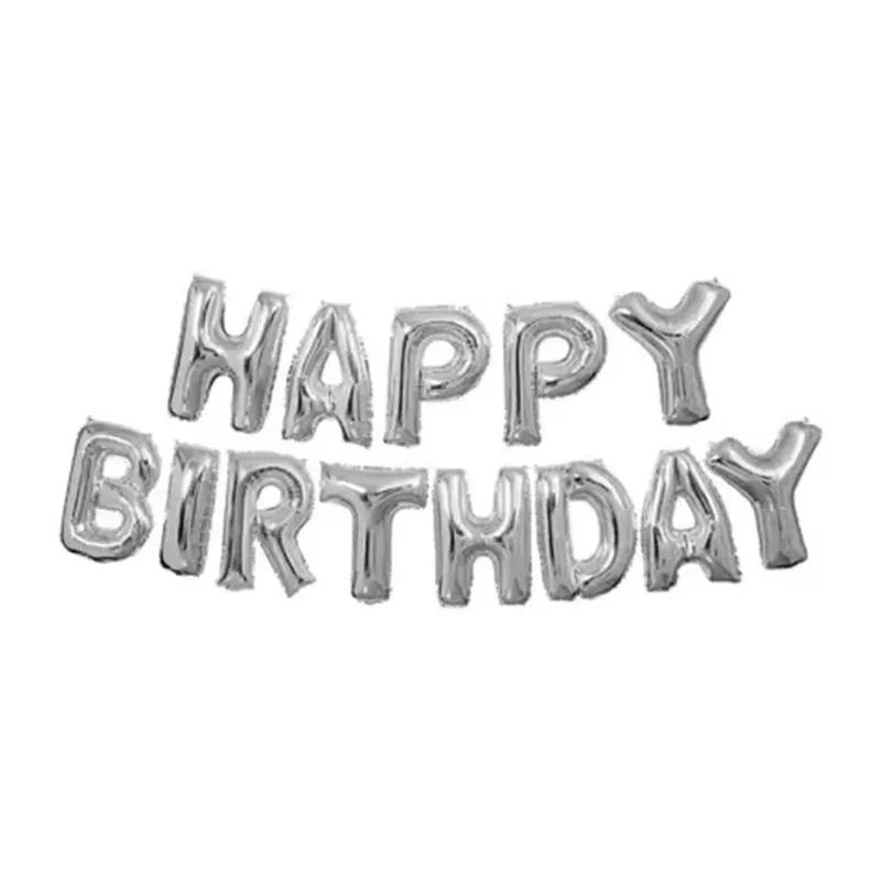 Blue N Silver Birthday Balloon Decor