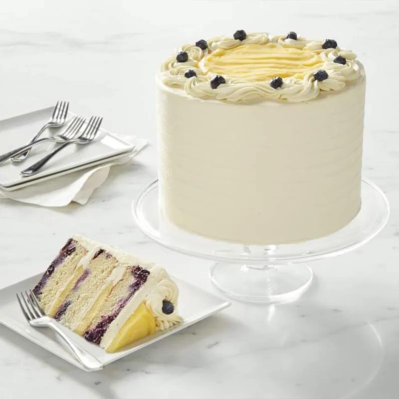 Blueberry Lemon Cake 8 Portion