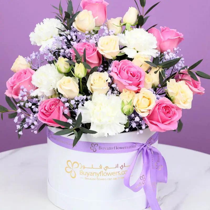 Care Pastel Flower Box