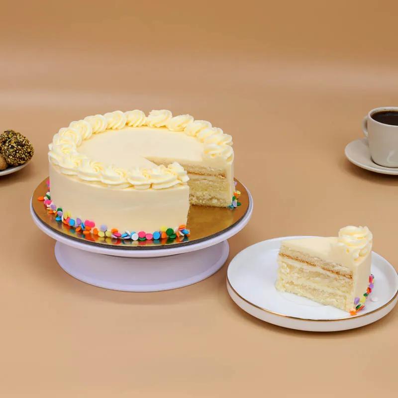 Celebration Vanilla Cake 4 Portion