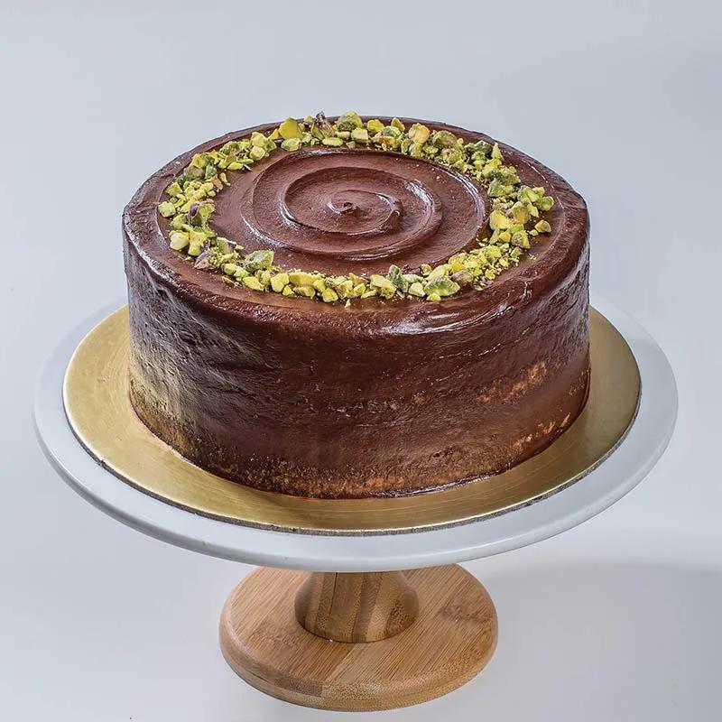 Chocolate Pistachio Cake 4 Portion