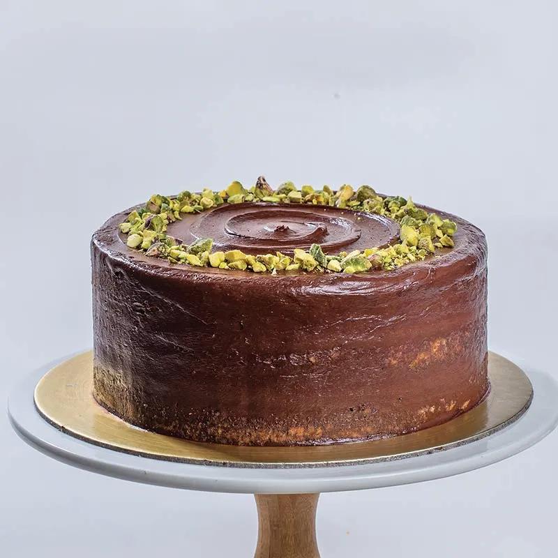 Chocolate Pistachio Cake 4 Portion