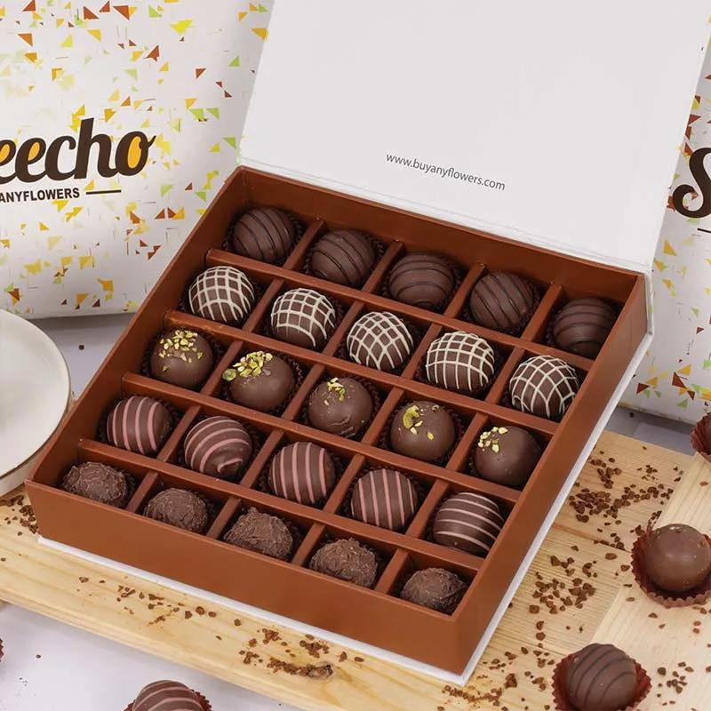 Chocolate Truffles 25 Pcs By Sweecho