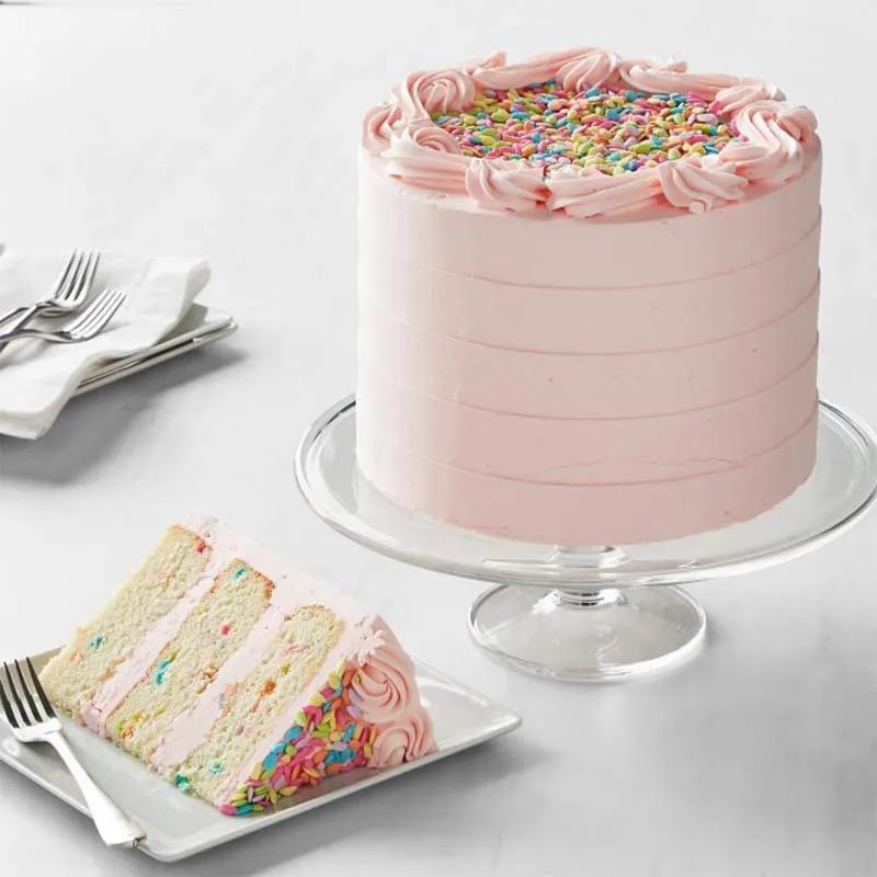 Confetti Strawberry Cake 8 Portion
