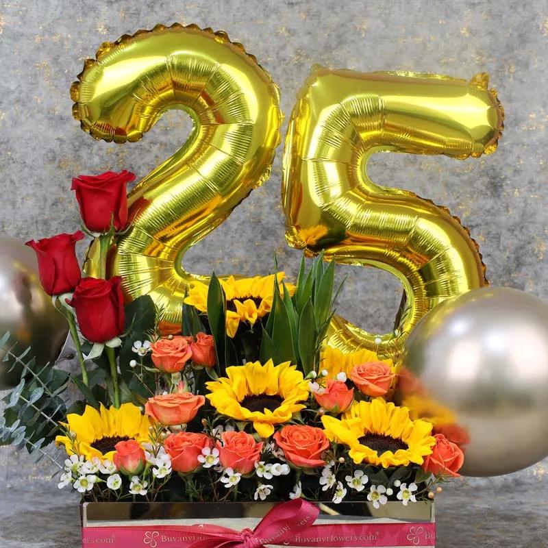 Customize Milestone Flower Arrangement