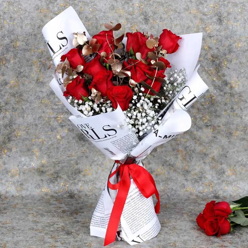 Deep Emotions 11 Red Roses Bouquet