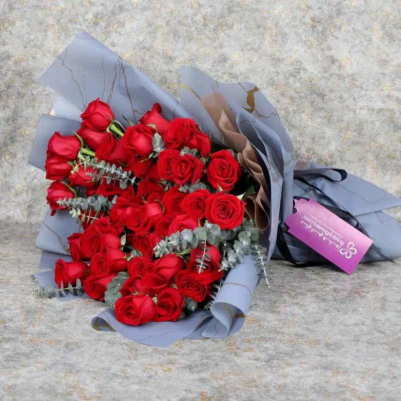 Deep Emotions 51 Red Roses Bouquet