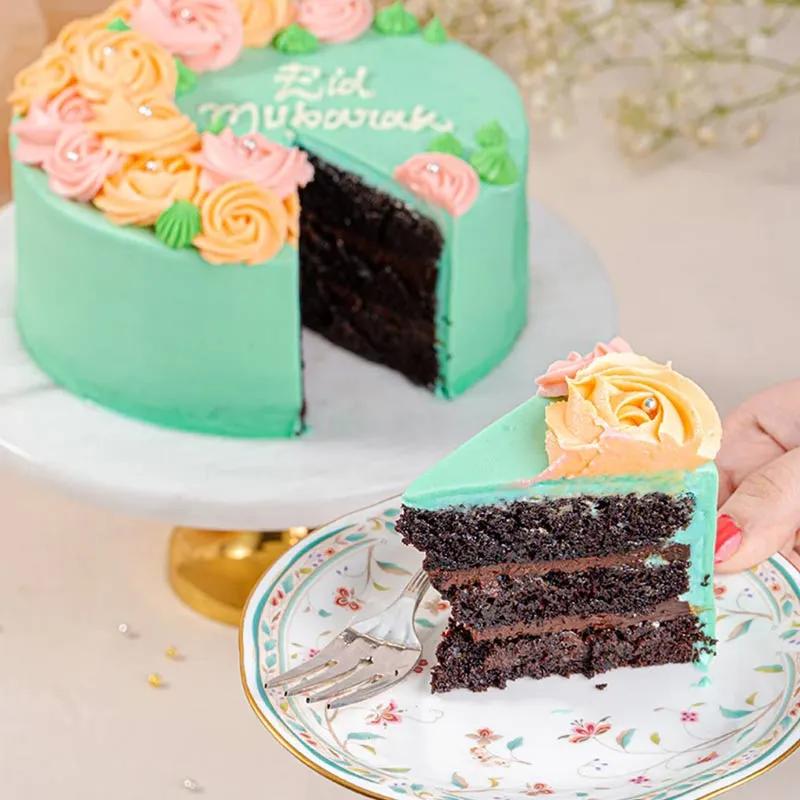 Eid Mubarak Cream Cake 8 Portion