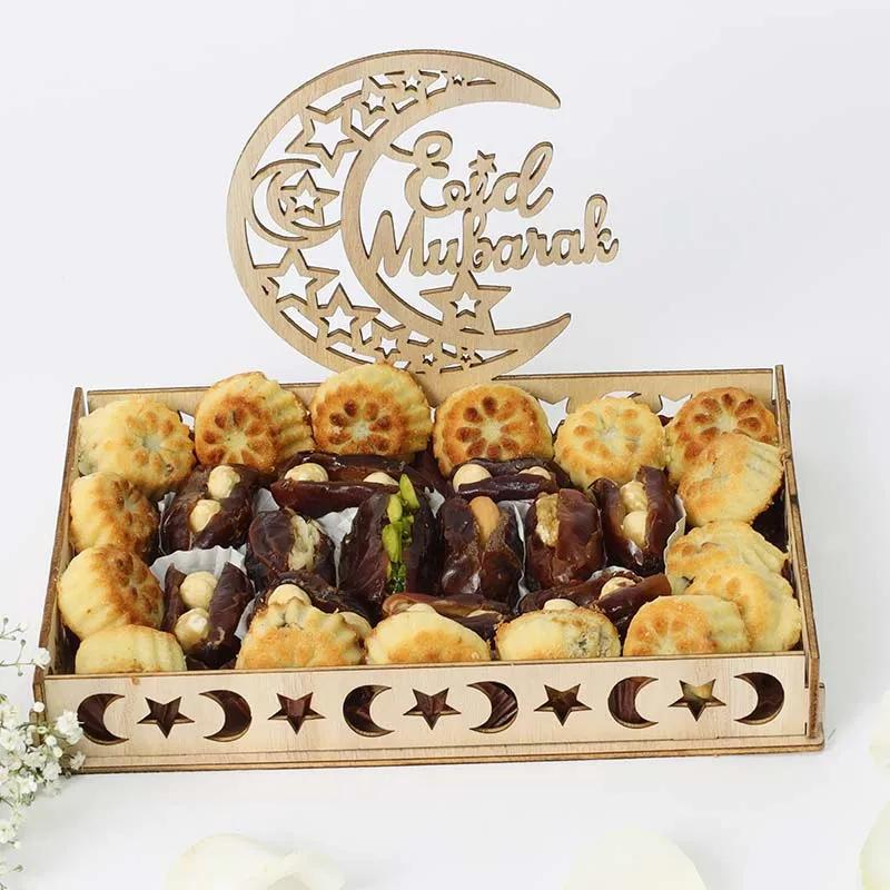 Eid Mubarak Dates and Maamoul Tray