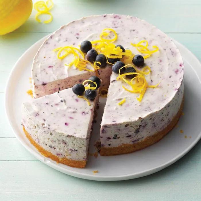 Elegant Blueberry Cheesecake 4 Portion