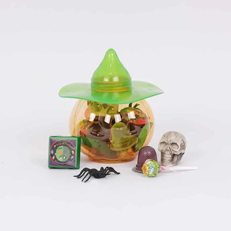 Evil Pumpkin Hat Treat Box