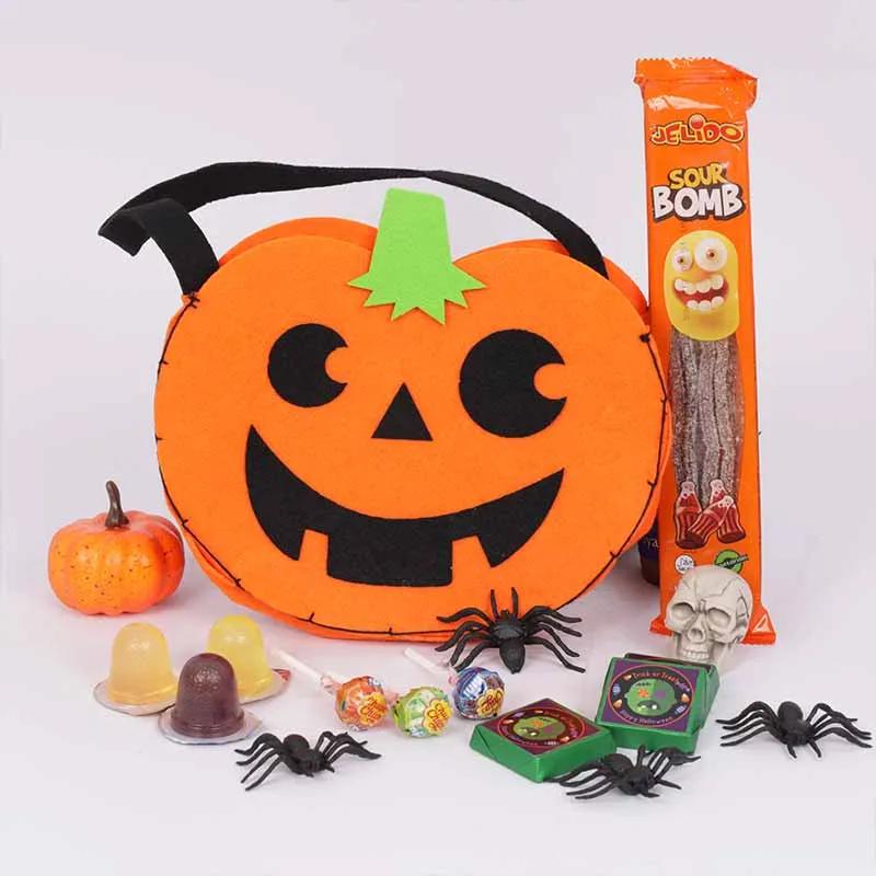 Evil Pumpkin Trick or Treat Bag