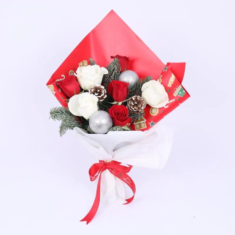 Festive 7 Roses Bouquet