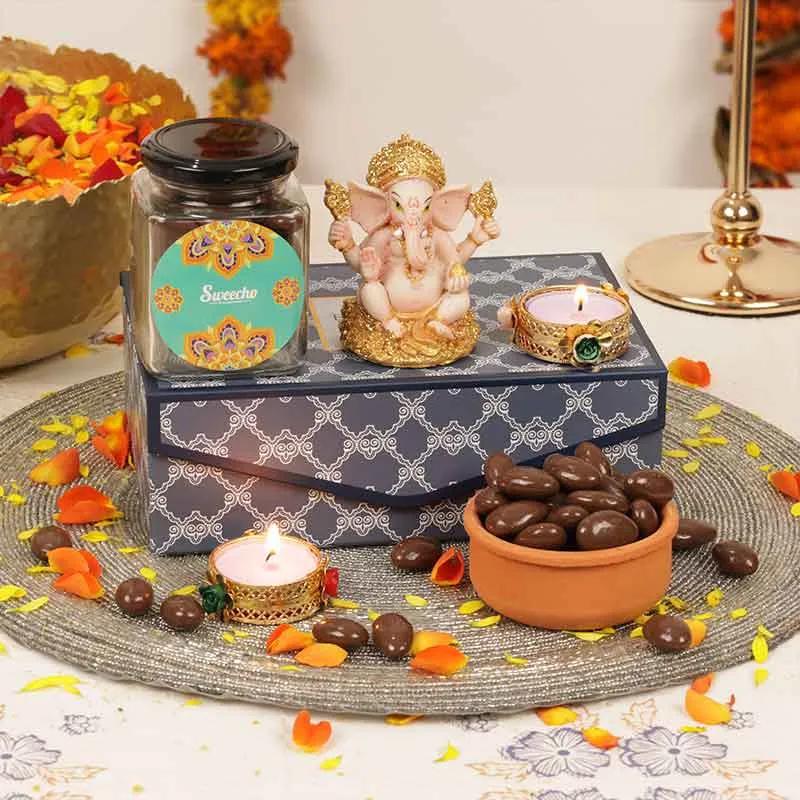 Festive Diwali Wishes Gift Box