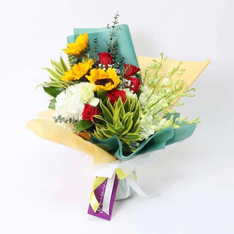 Floral Blessings Bouquet Green