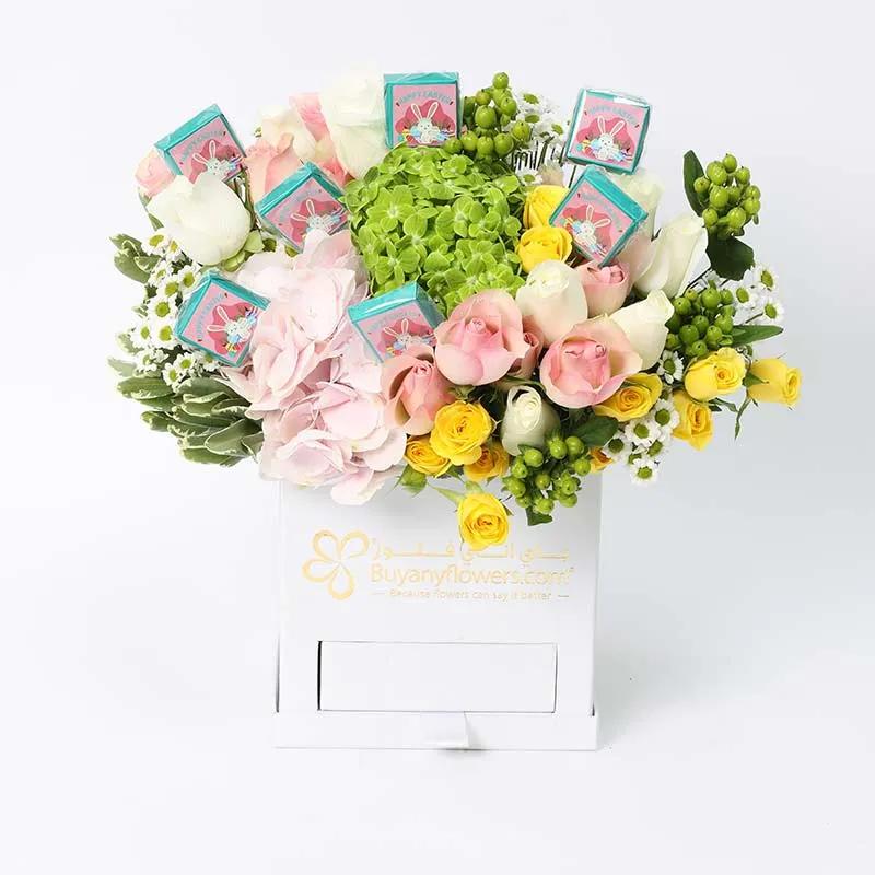 Floral Choco Easter Wishes