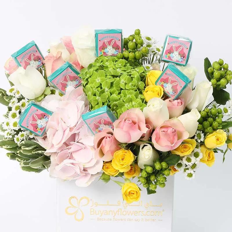 Floral Choco Easter Wishes