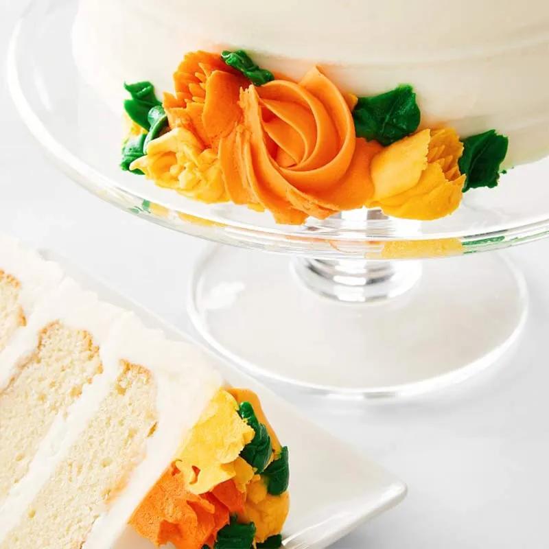 Floral Vanilla Cake 8 Portion