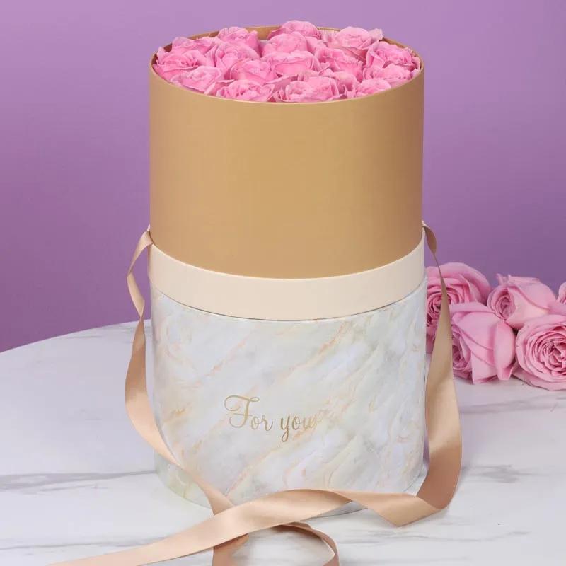 For Love Pink Roses Box