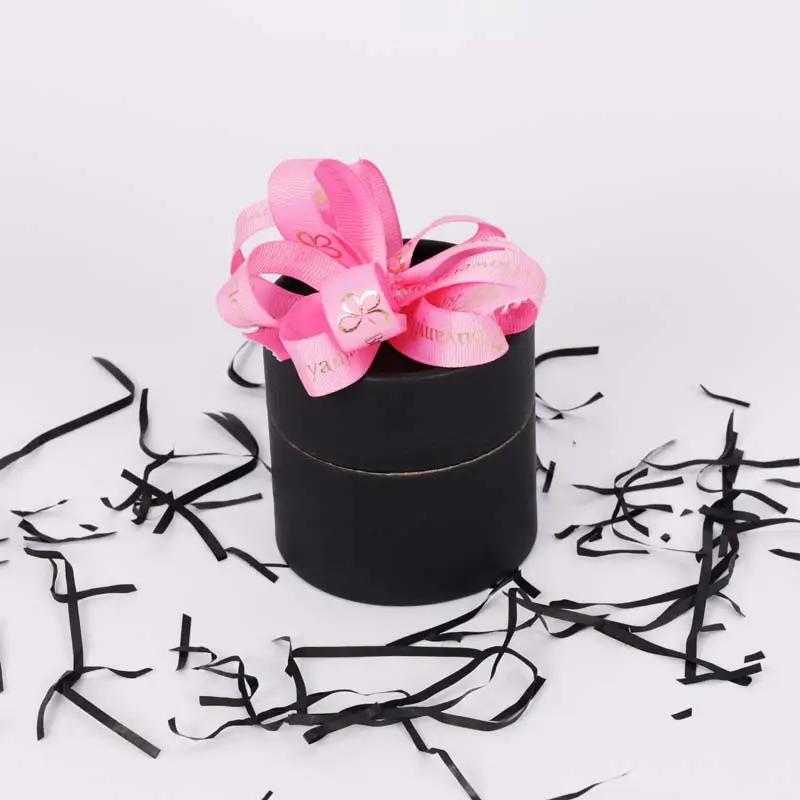 Forever Pink Roses in Black Box