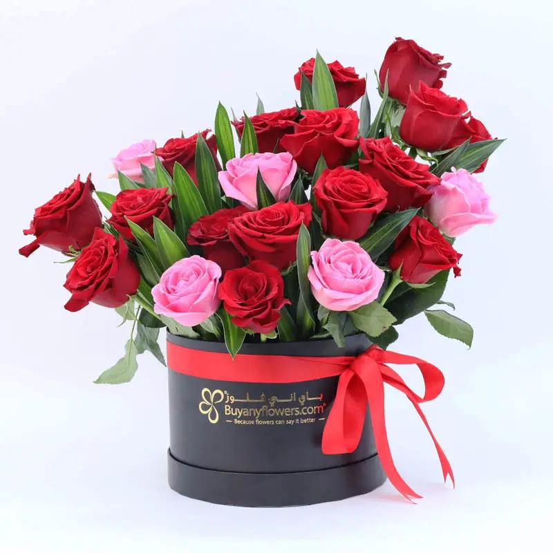 For Love 21 Roses Box