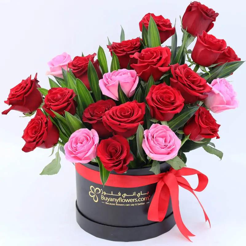 For Love 21 Roses Box