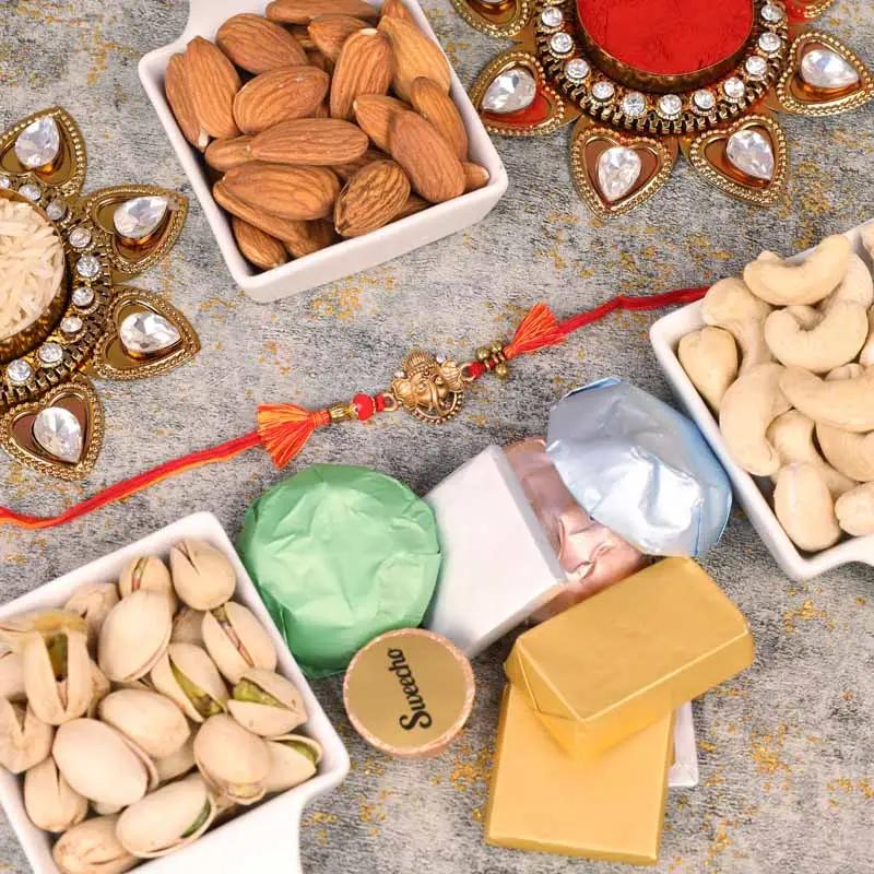 Ganesha Rakhi Hamper