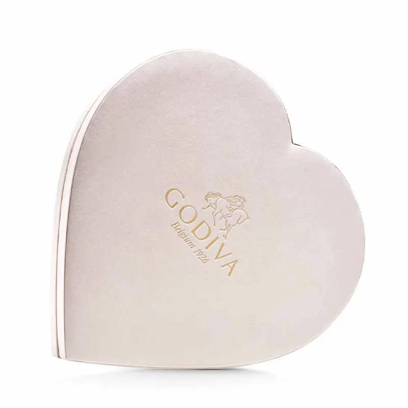 Godiva Coeur Gift Box Beige 12 Pcs