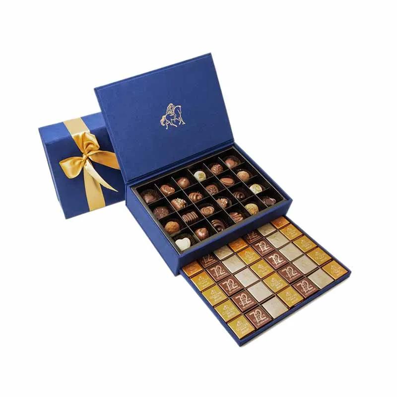 Godiva Royal Gift Box Blue Large 54 Pcs