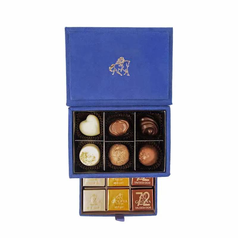 Godiva Royal Gift Box Mini Navy Blue