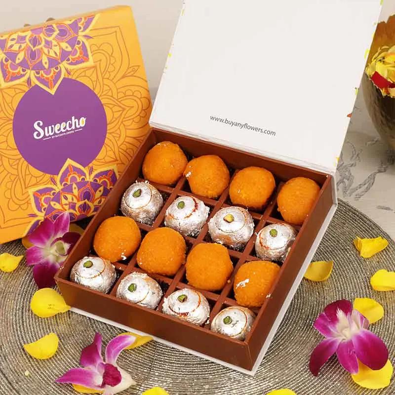 Golden Silver Sweets Box