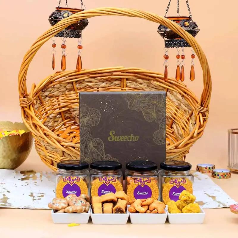 Gourmet Indulgence Gift Basket