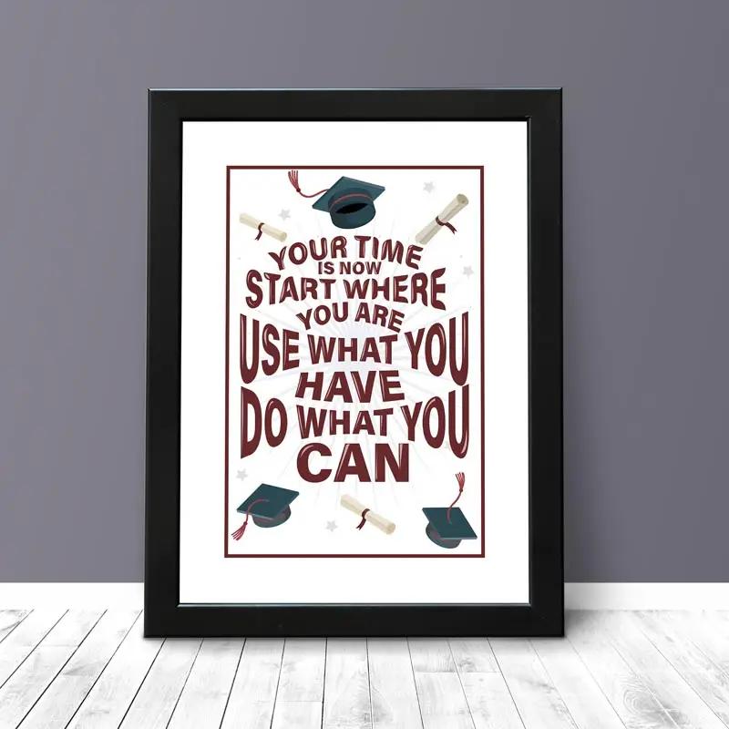 Graduation Inspirational Quote Frame