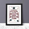 Graduation Inspirational Quote Frame