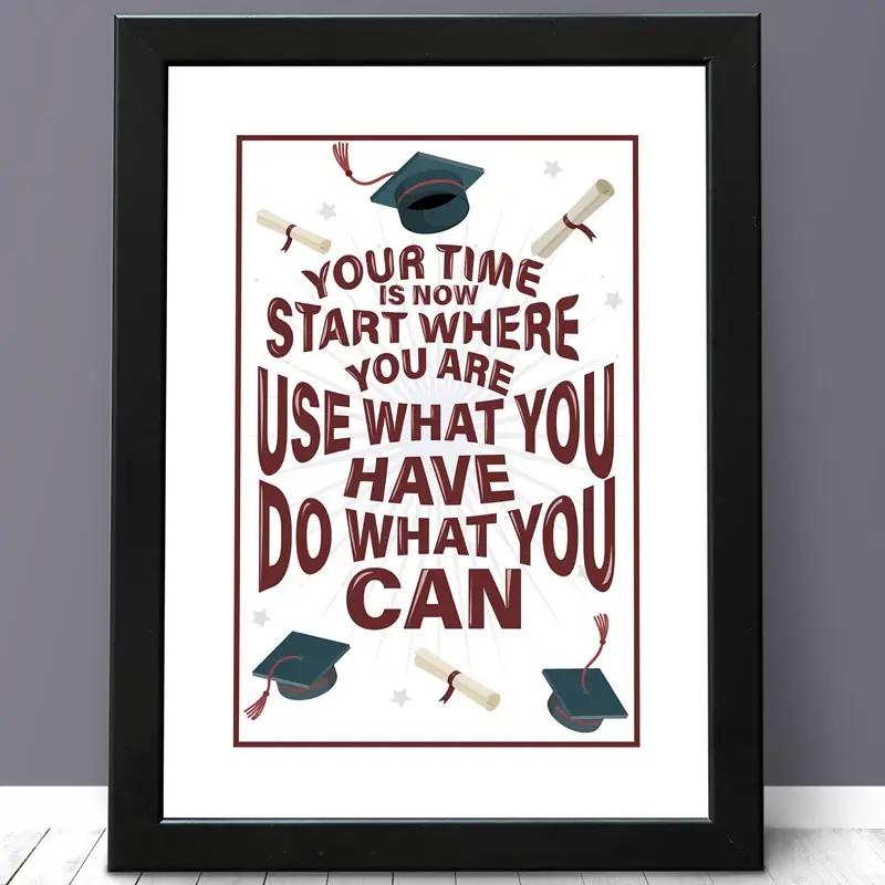 Graduation Inspirational Quote Frame