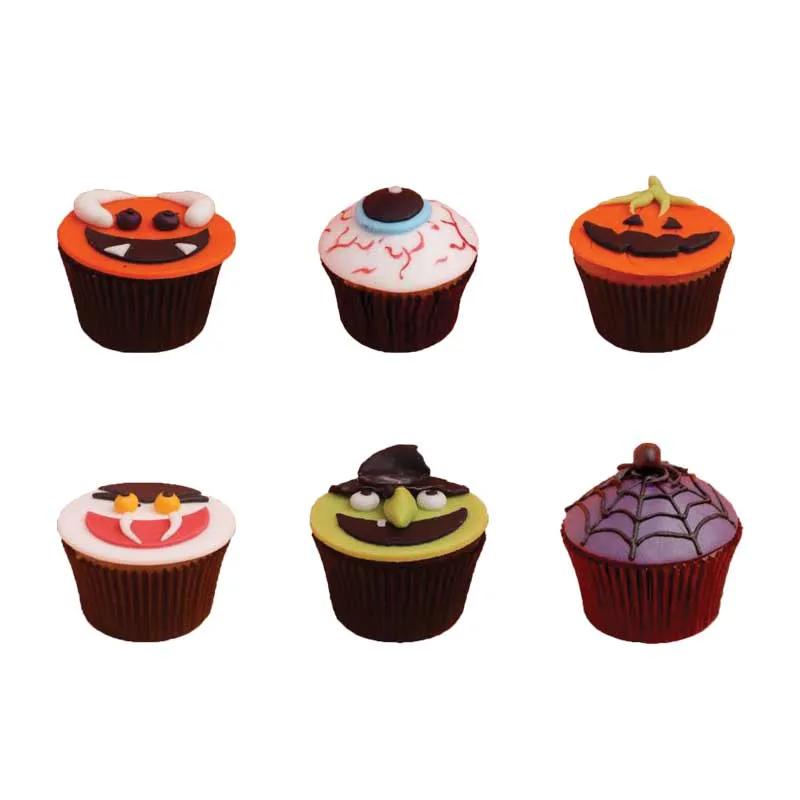 Halloween Assorted Cupcakes 6 Pcs