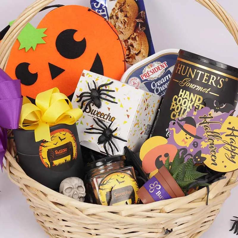 Halloween Greetings Gift Basket