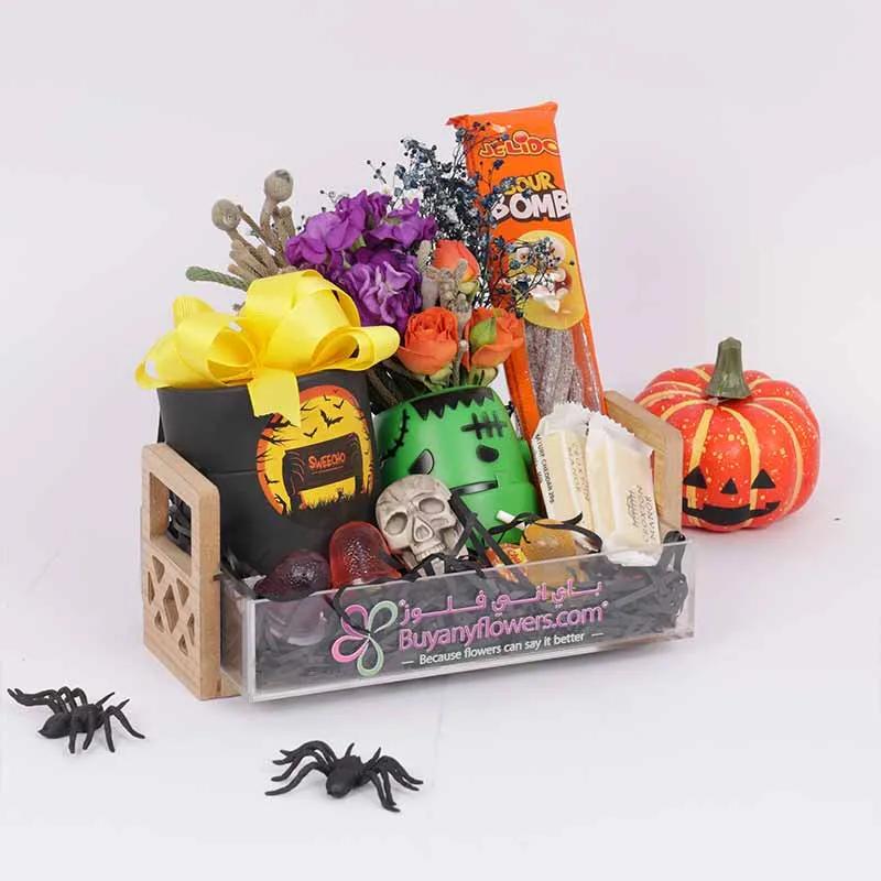 Halloween Greetings Gift Tray