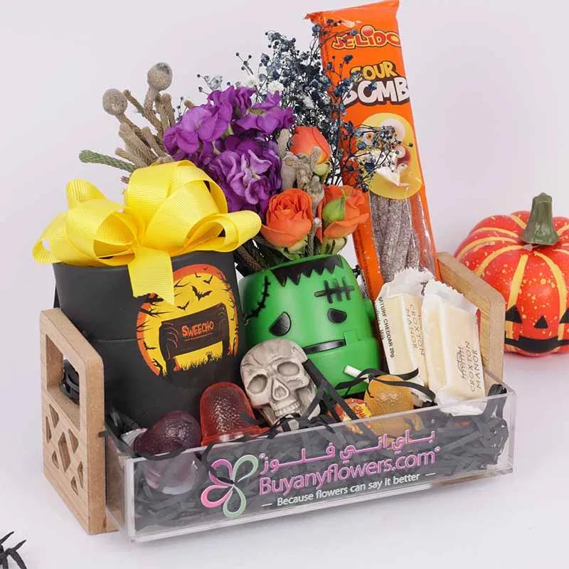 Halloween Greetings Gift Tray