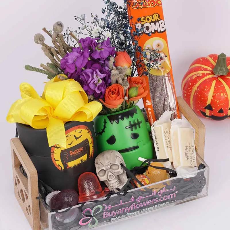 Halloween Greetings Gift Tray