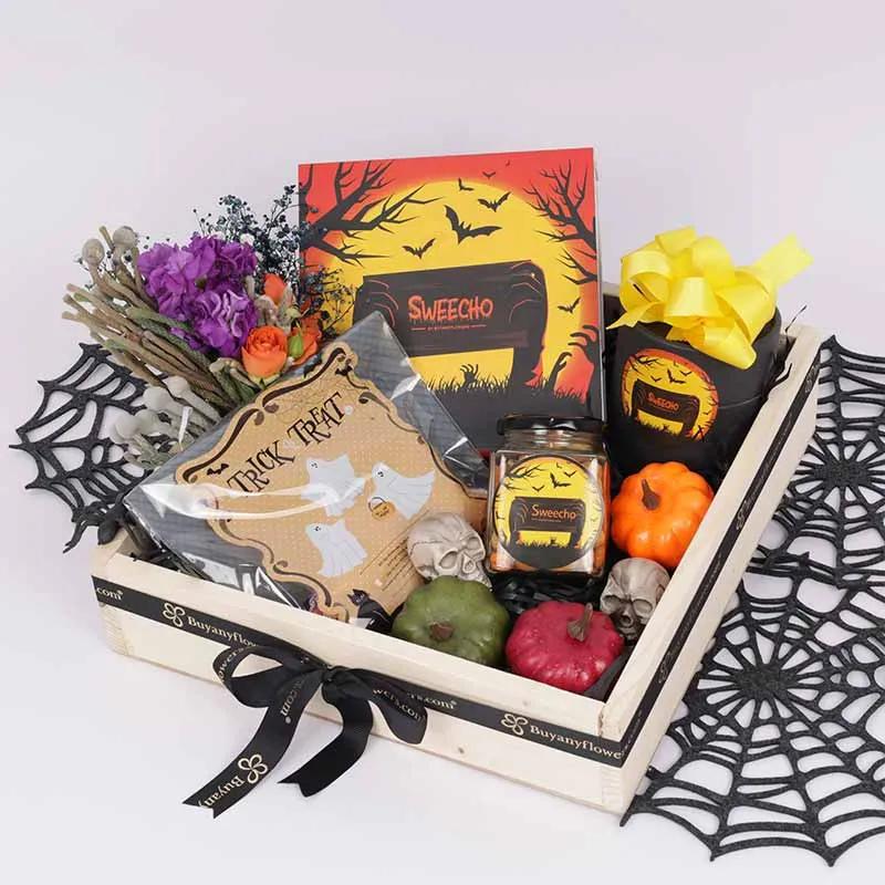 Halloween Wishes Gift Tray