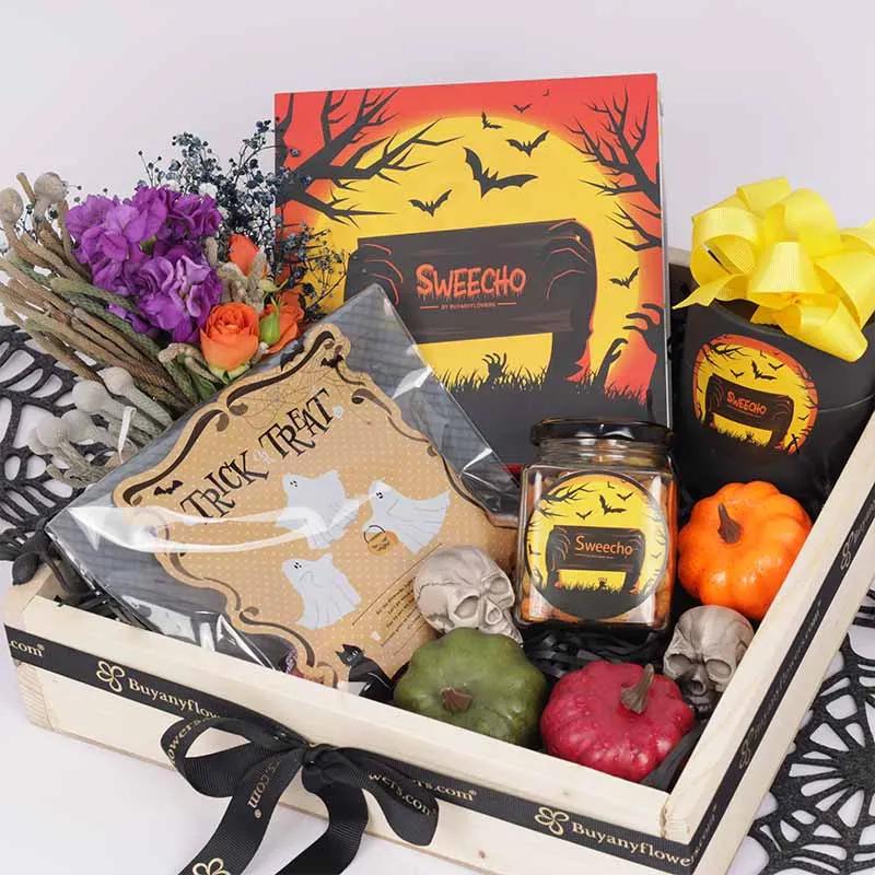 Halloween Wishes Gift Tray